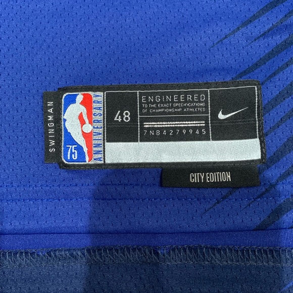 Karl Anthony Towns Jersey Minnesota Timberwolves City Esition Nike Drifit - Picture 3 of 7
